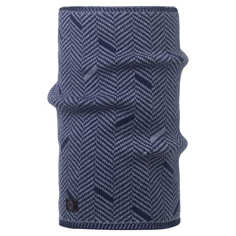 > 버프® > 라이프스타일 형태별 > Neckwarmer Comfort > Knitted > B/L.NeCfN CROSS - MEDIEVAL BLUE (1856.783.10) 