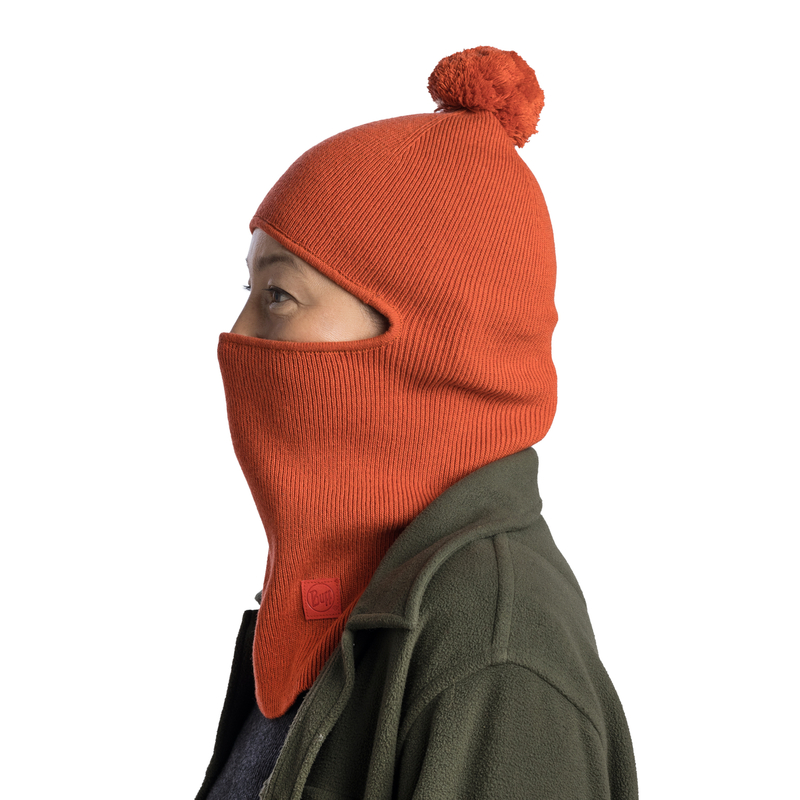 > 버프® > 라이프스타일 형태별 > Balaclava > Knitted > B/L.Bl NILAN - Orangr Red (132320.402.10) 