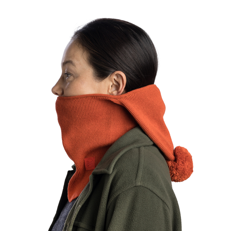 > 버프® > 라이프스타일 형태별 > Balaclava > Knitted > B/L.Bl NILAN - Orangr Red (132320.402.10) 