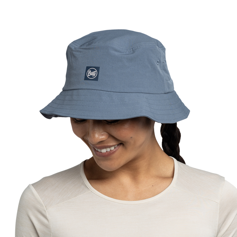 > 버프® > CAP 컬랙션 > TREK > Adventure Bucket Hat > B/C.HatTrBu SOLID STONE BLUE S/M (135605.754.20) 